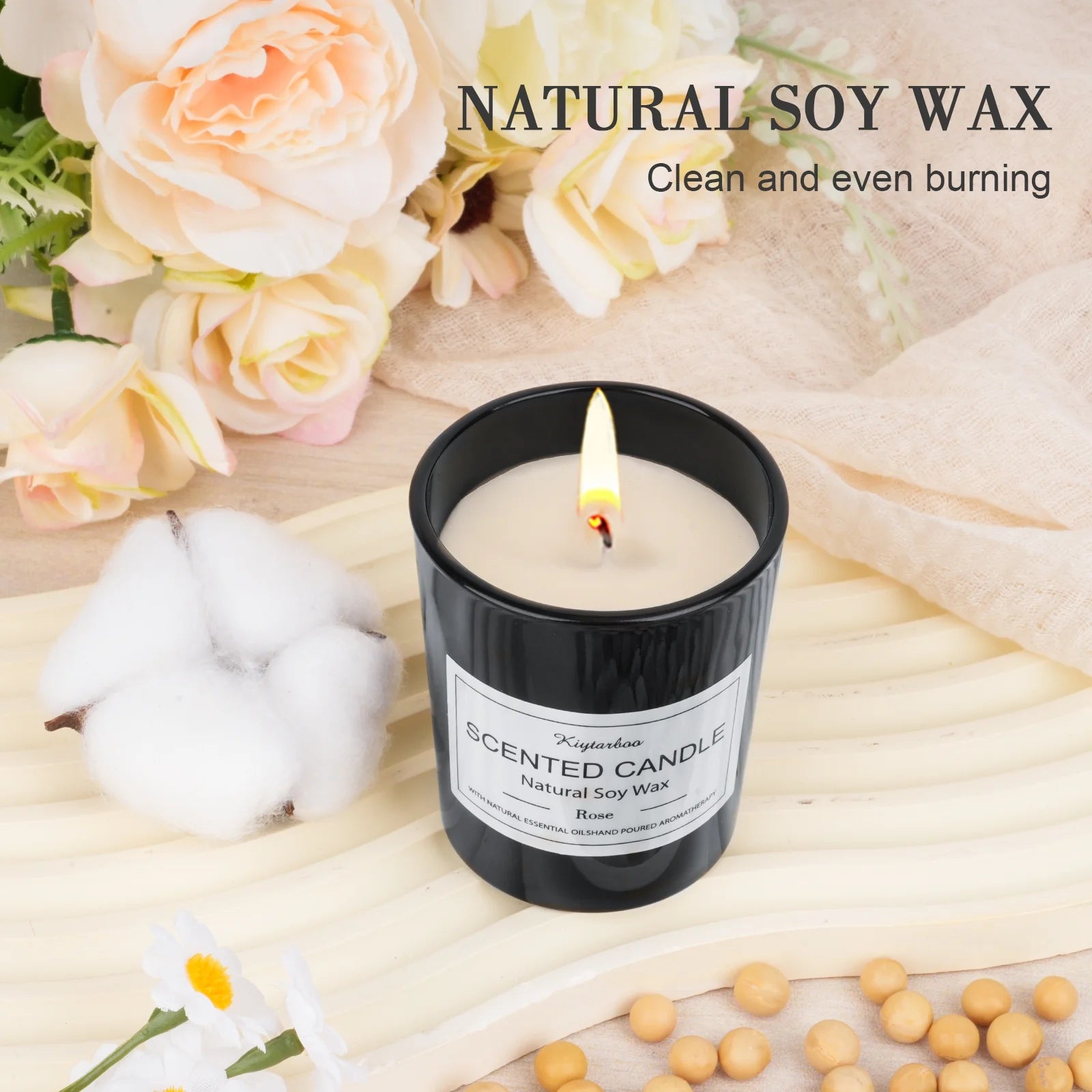 Scented Candles 12 Gift Sets for Women Natural Soy Wax Christmas Birthday Gift Candles Burning Time for 240H